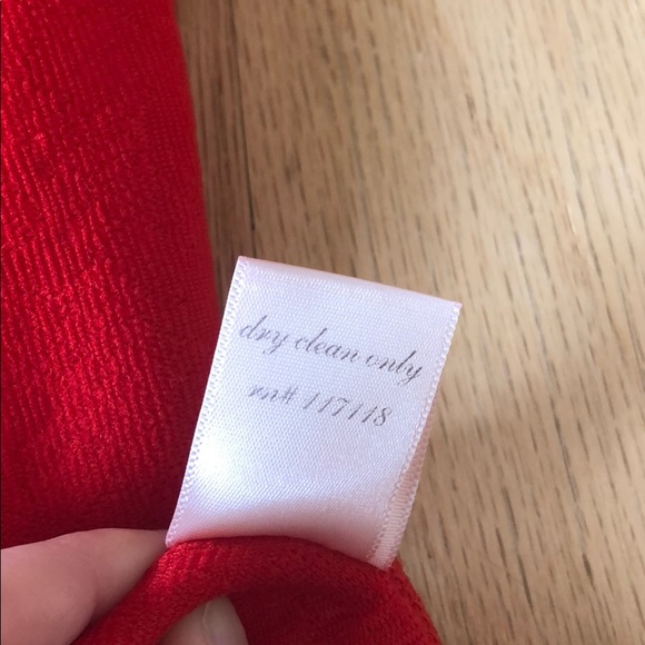 Red skater style dress - Picture 4 of 5